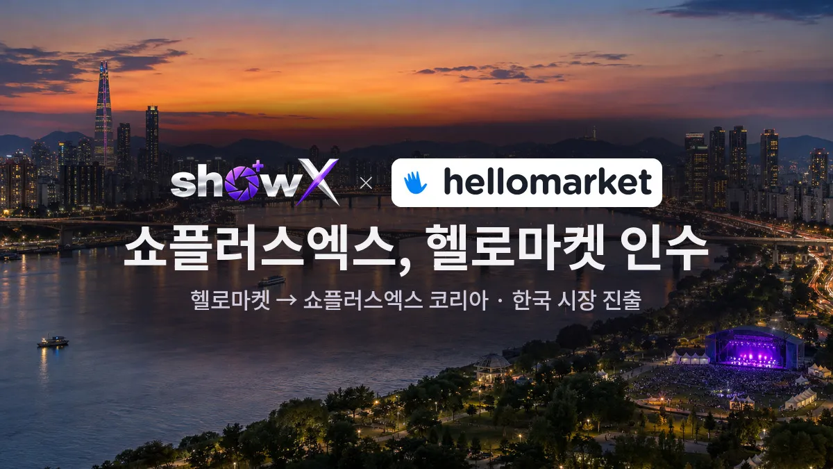 쇼플러스엑스, 헬로마켓 인수