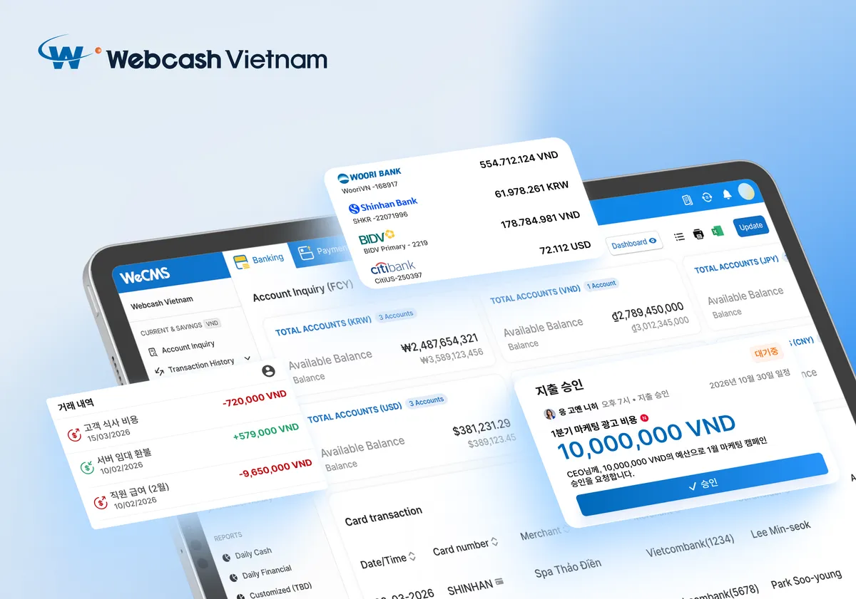 Webcash Vietnam Supplies Fund Management Solution WeCMS to Hansung Bolt Vina