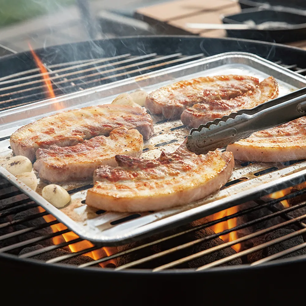 Stetz Outlines Step-by-Step BBQ Utensil Use