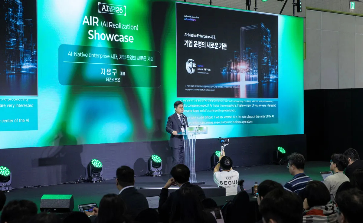 Doosan BizOn Presents AI-Driven Business Strategies at AI Festa 26