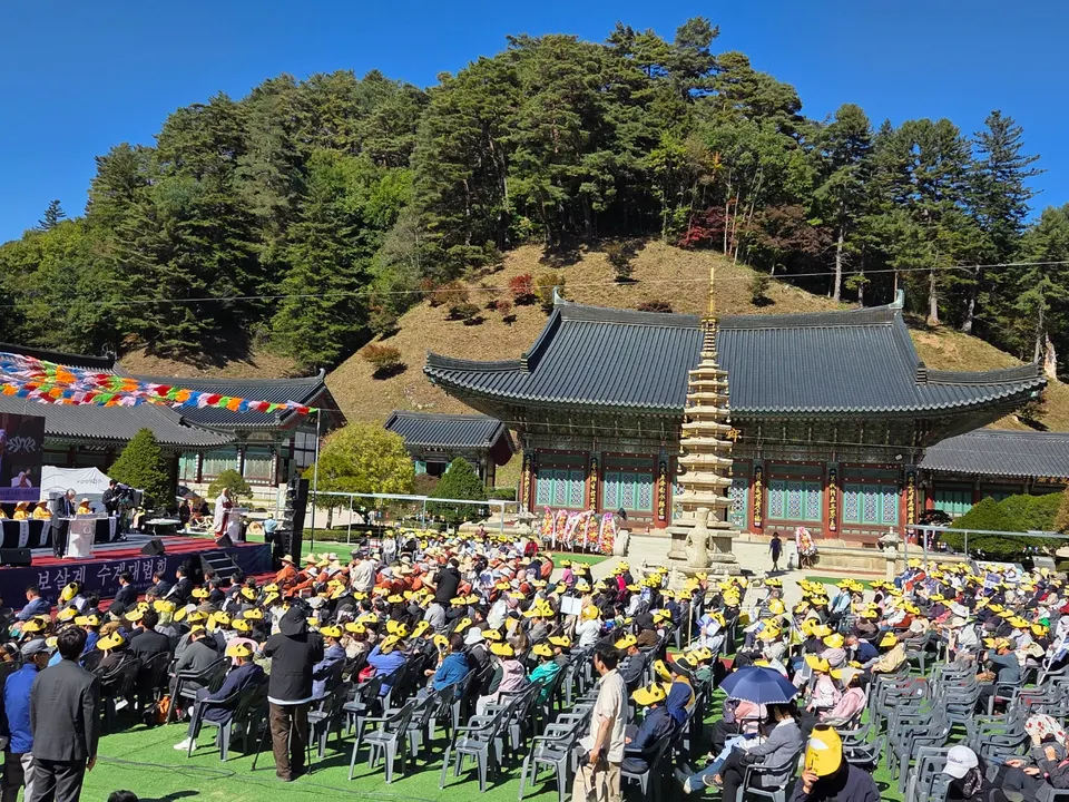 월정사 전경