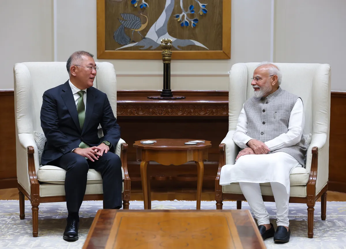 Hyundai Group to Invest $15.5 Billion in India